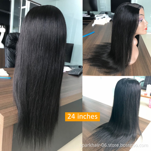 Wholesale High Quality Human Hair U-Part Wigs Straight For Black Women,Wholesale Body Wave Brazilian Human Half Wig Vendor